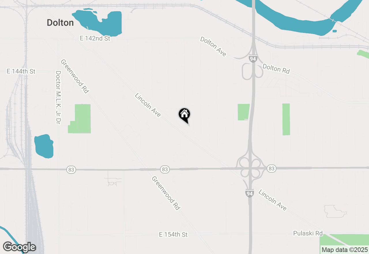 Map of 14720 Shepard Drive, Dolton, IL 60419