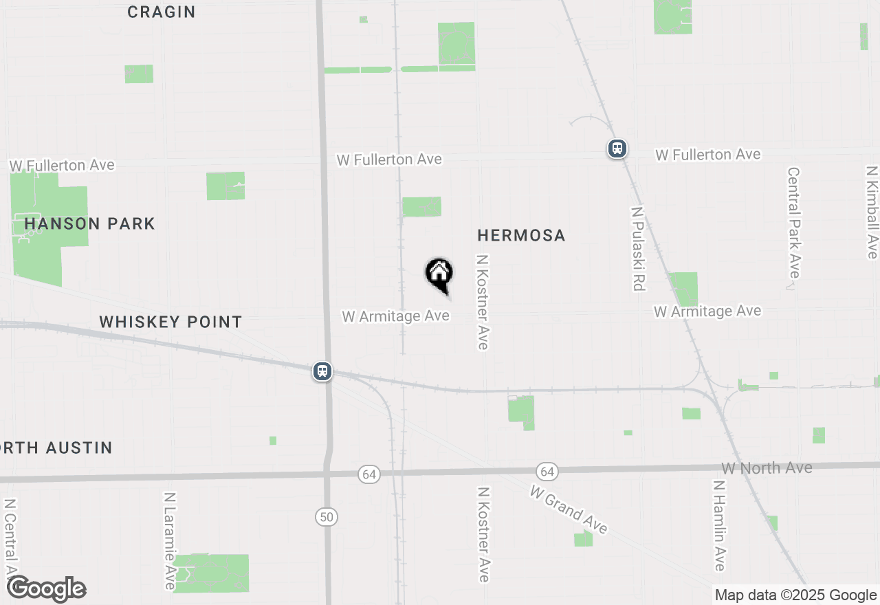 Map of 2016 N Kilbourn Avenue, Chicago, IL 60639