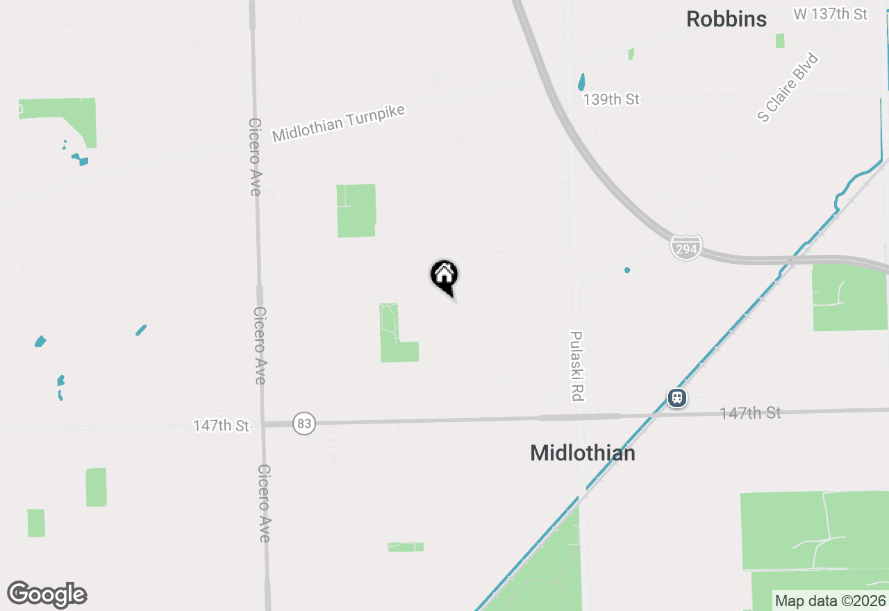 Map of 14401 Kolin Avenue, Midlothian, IL 60445