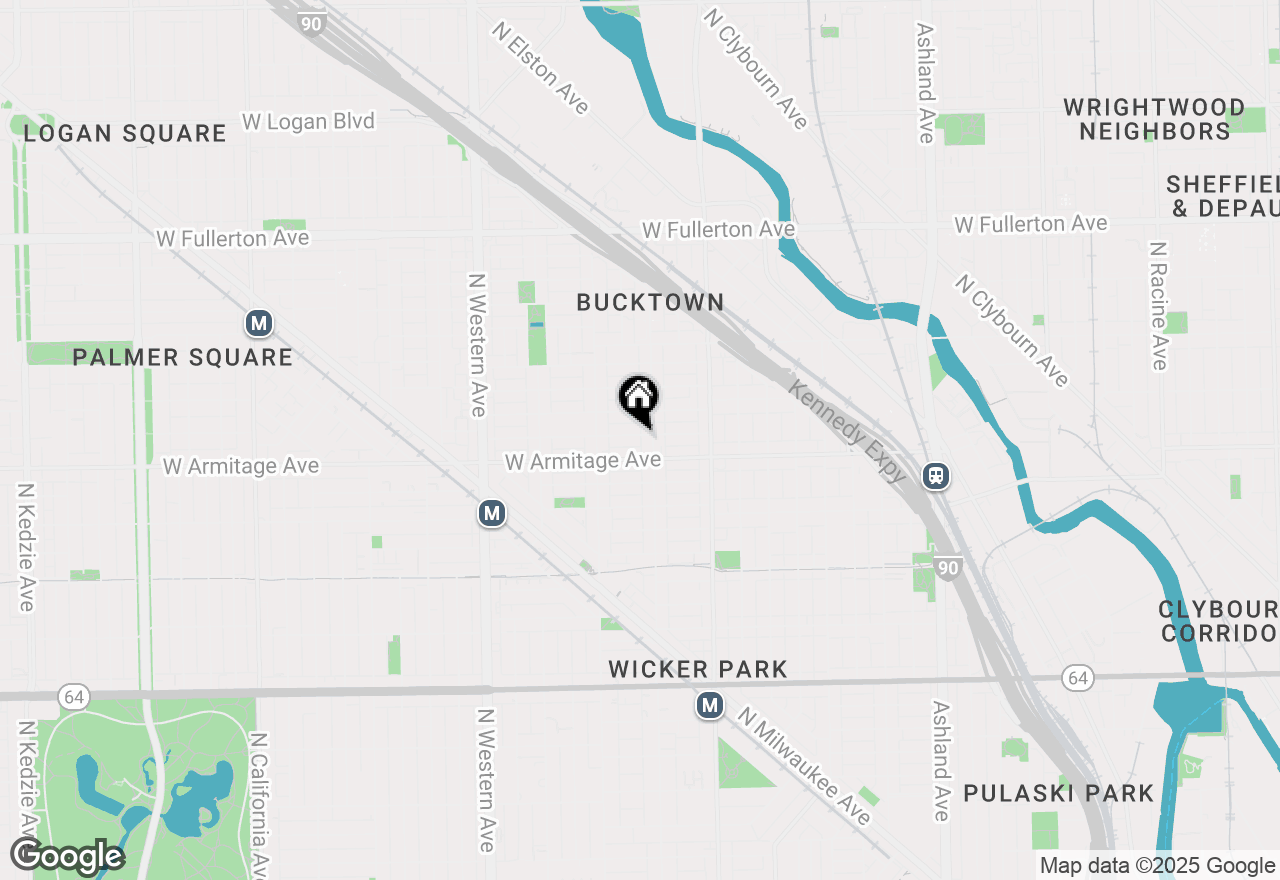 Map of 2113 W Mclean Avenue, Chicago, IL 60647