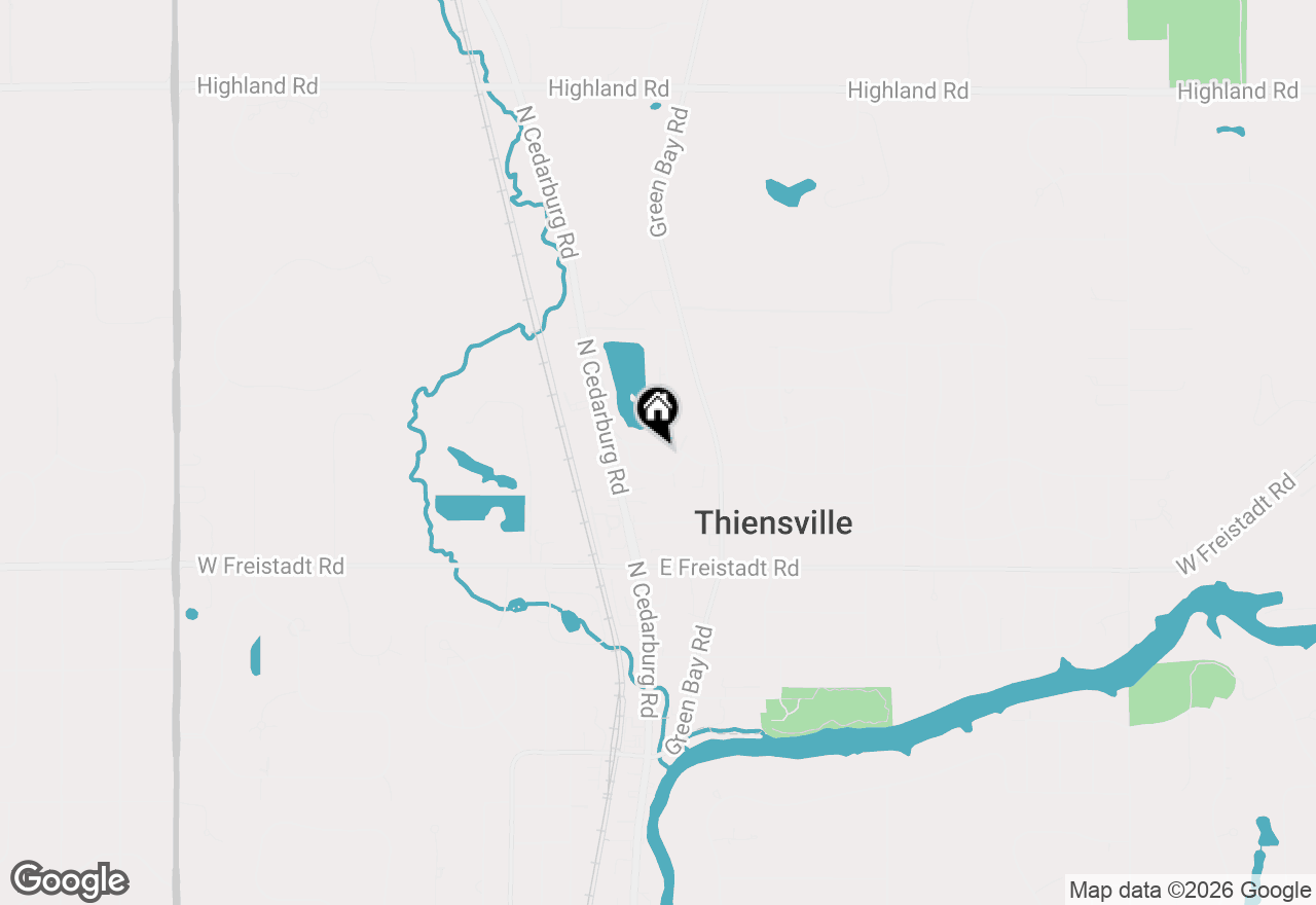 Map of 139 Heidel Rd #7, Thiensville, WI 53092