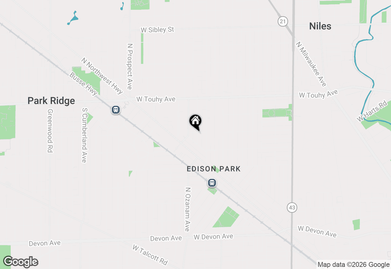 Map of 6960 N Ozark Avenue, Chicago, IL 60631