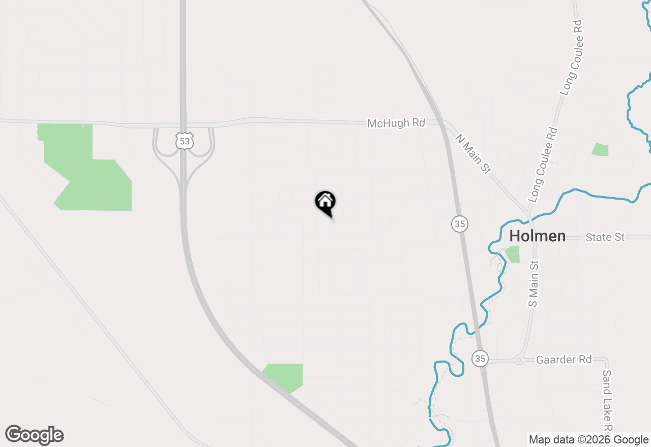 Map of 304 Heather Pl, Holmen, WI 54636