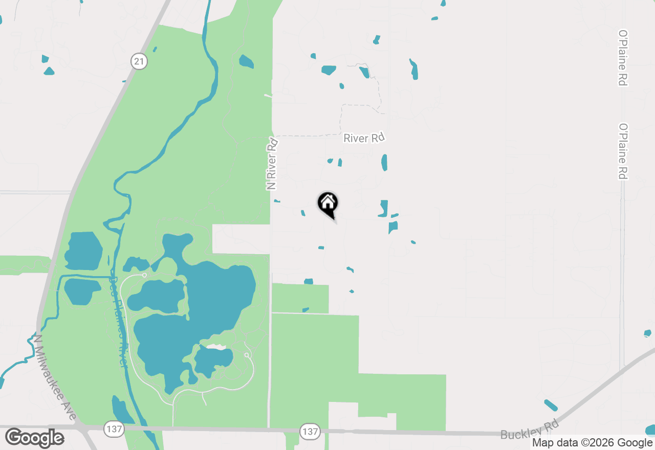 Map of 2321 Steeple Chase Circle W, Libertyville, IL 60048