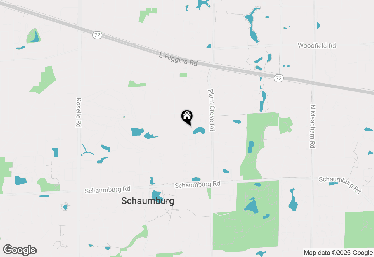 Map of 625 Breakers Point, Schaumburg, IL 60194