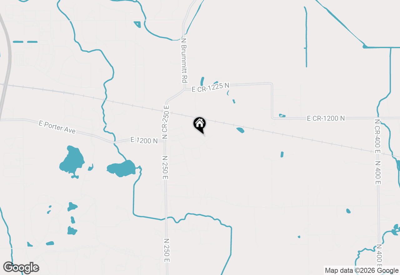 Map of 498 Magnolia Lane, Chesterton, IN 46304
