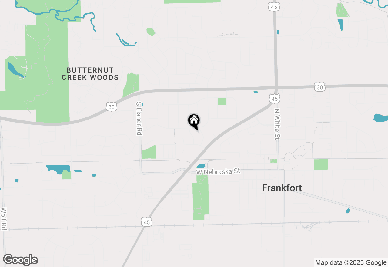 Map of 173 Hamilton Avenue, Frankfort, IL 60423