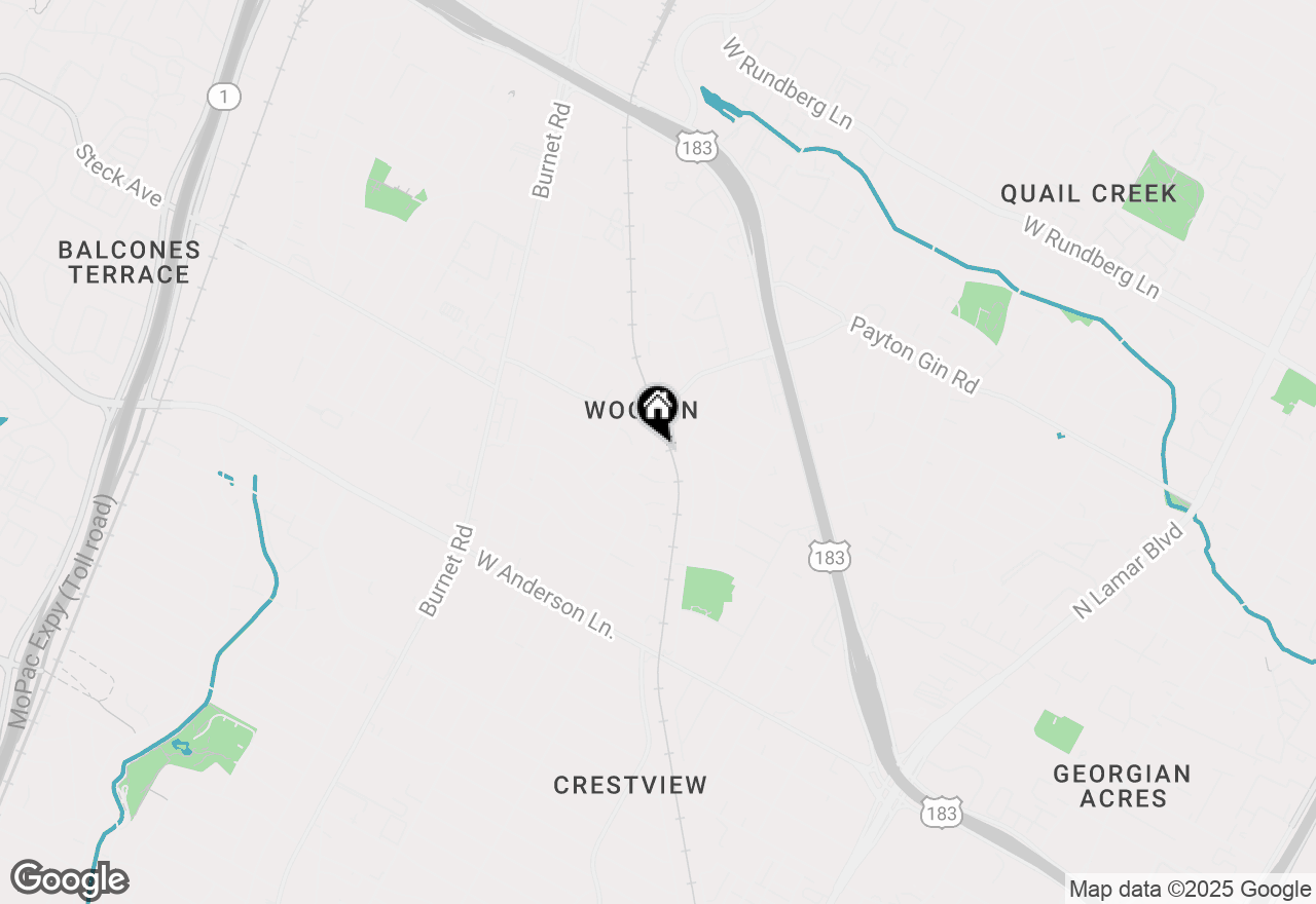 Map of 1804 Kendra Cv, Austin, TX 78757