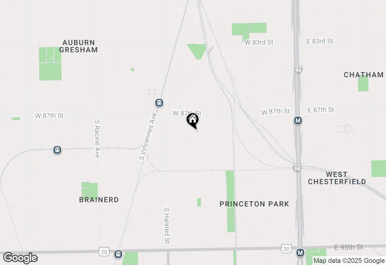 Map of 8809 S Lowe Avenue, Chicago, IL 60620