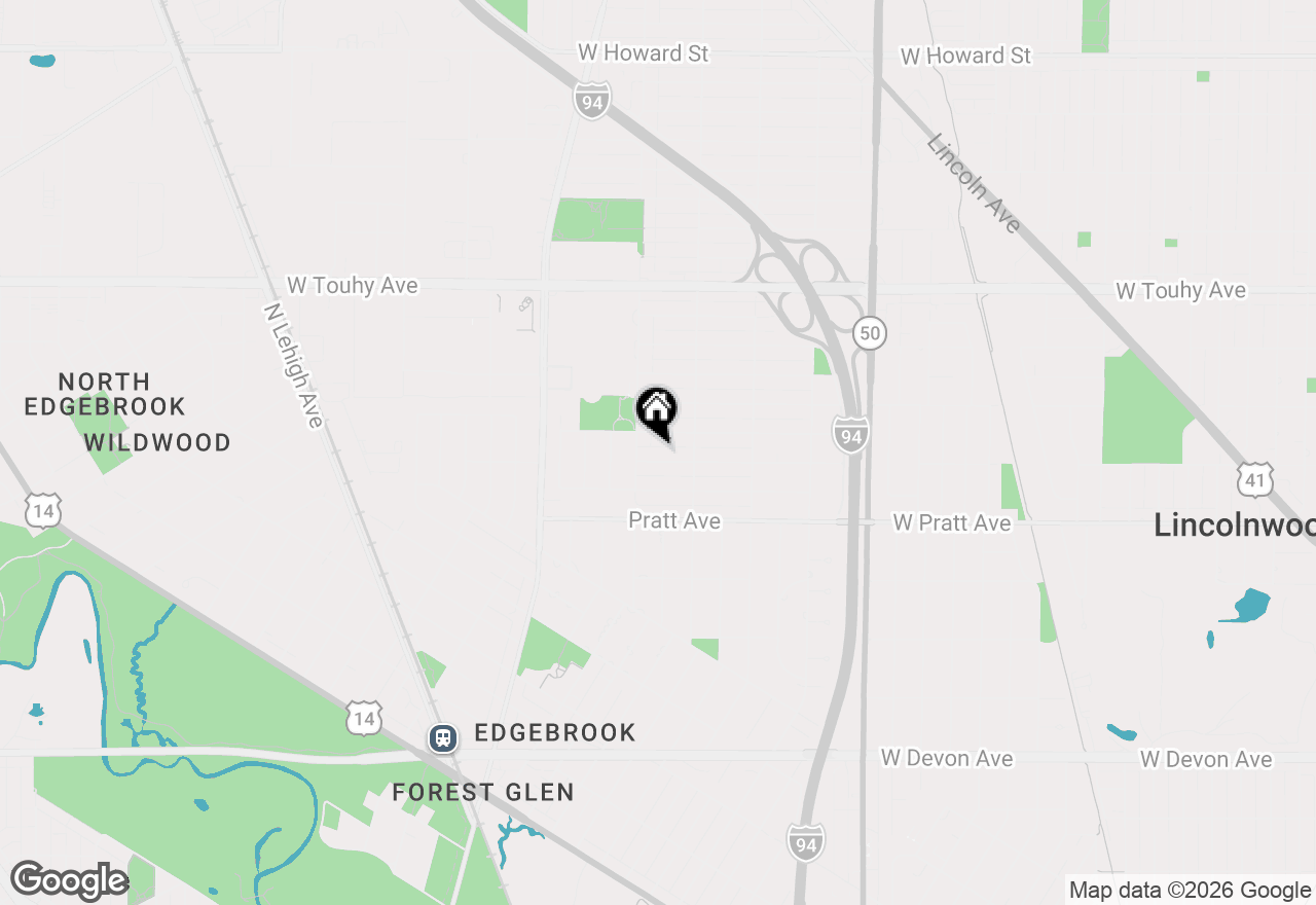 Map of 5138 Morse Avenue, Skokie, IL 60077