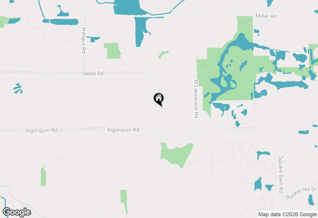 Map of 5513 Alexandria Drive, Lake In The Hills, IL 60156