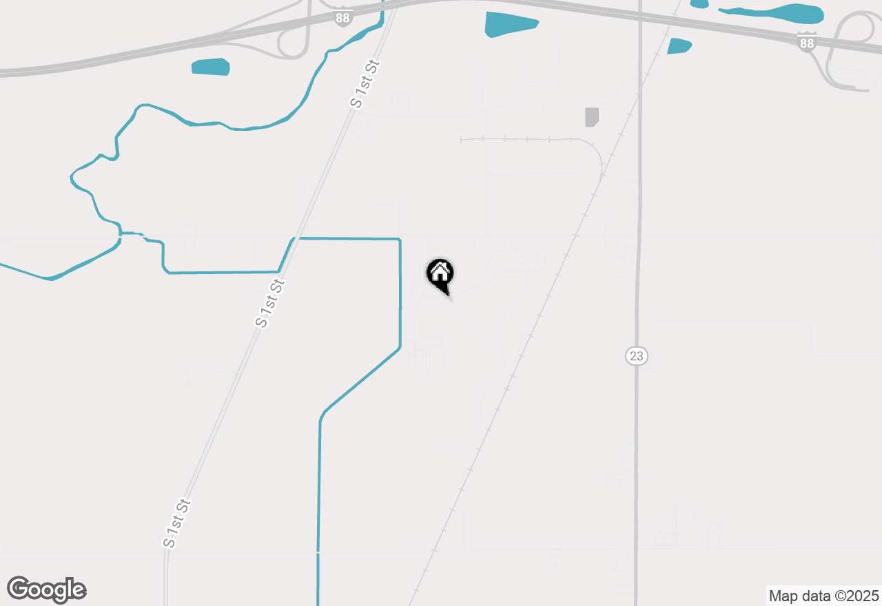 Map of 212 Saint Andrews Drive, Dekalb, IL 60115