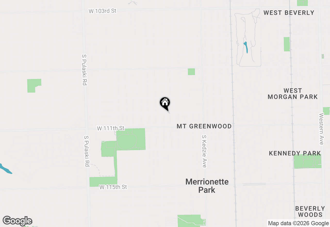 Map of 11000 S Trumbull Avenue, Chicago, IL 60655