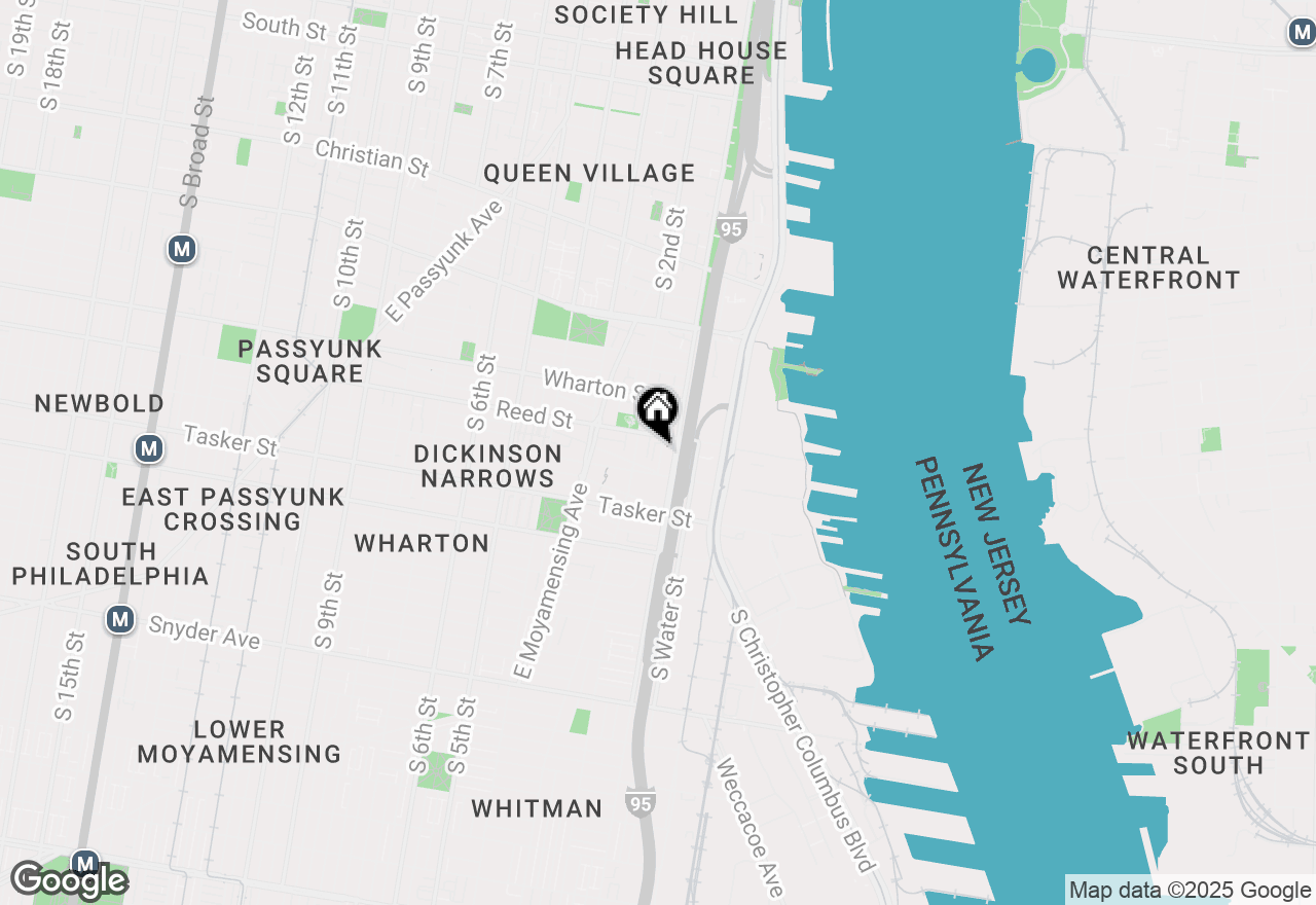 Map of 1418 S Howard Street, Philadelphia, PA 19147