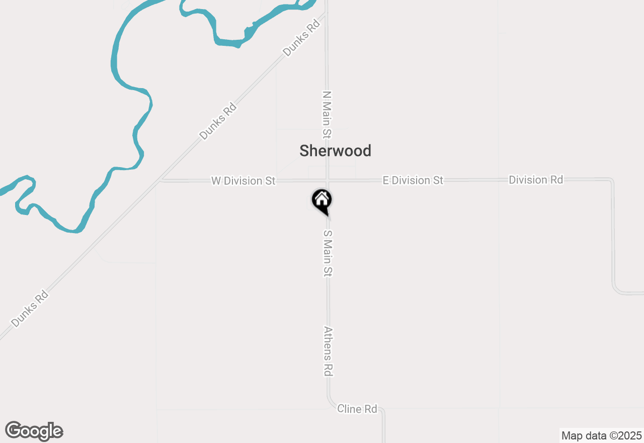 Map of 328 S Main Street, Sherwood, MI 49089