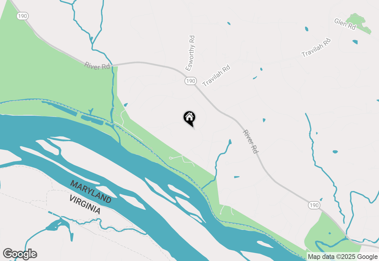 Map of 13608 Maidstone Lane, Potomac, MD 20854