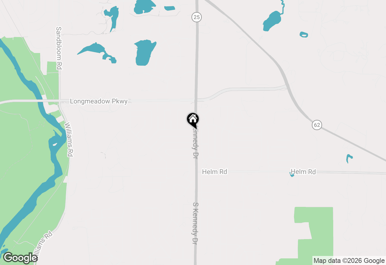 Map of 55 Alameda Drive, Carpentersville, IL 60110