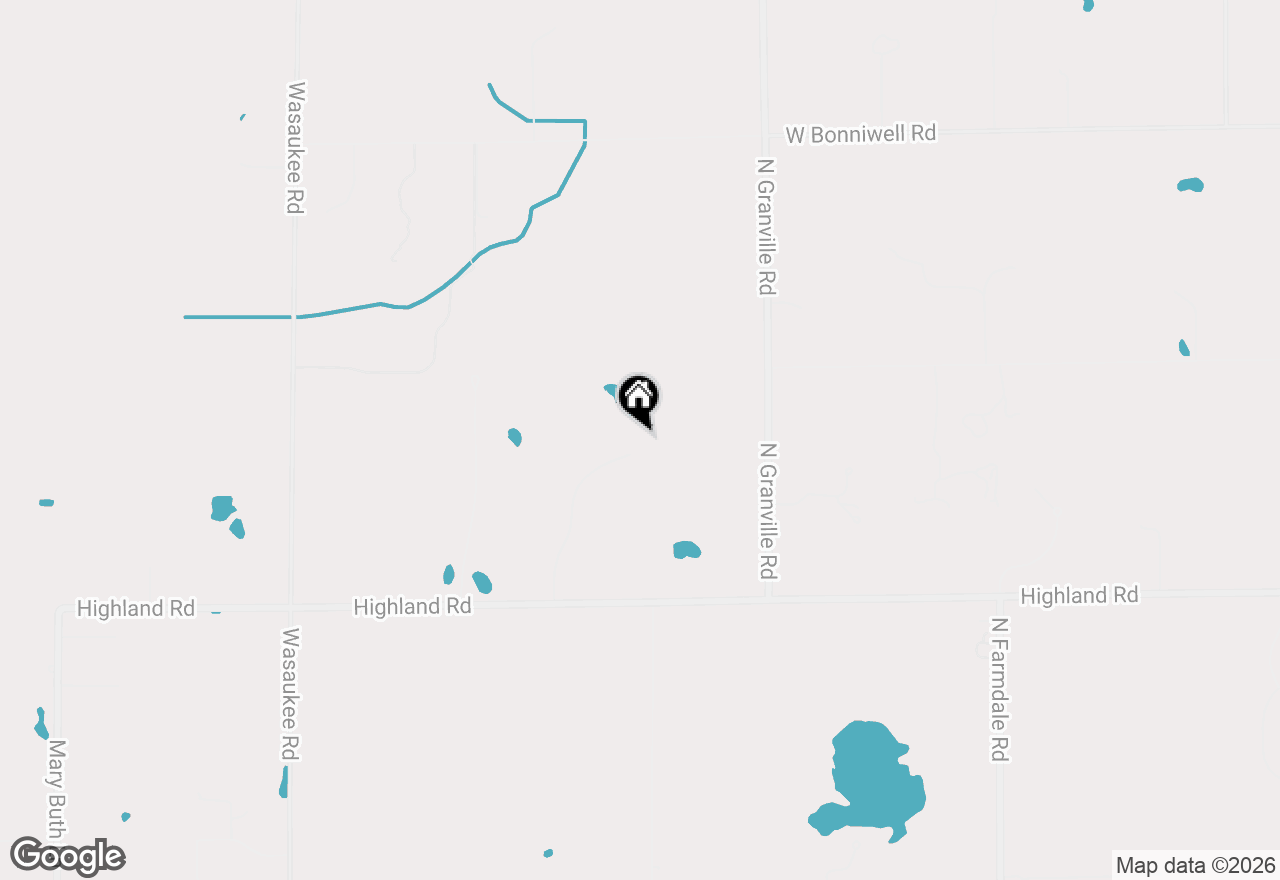 Map of 12939 N Cobblestone Ct, Mequon, WI 53097