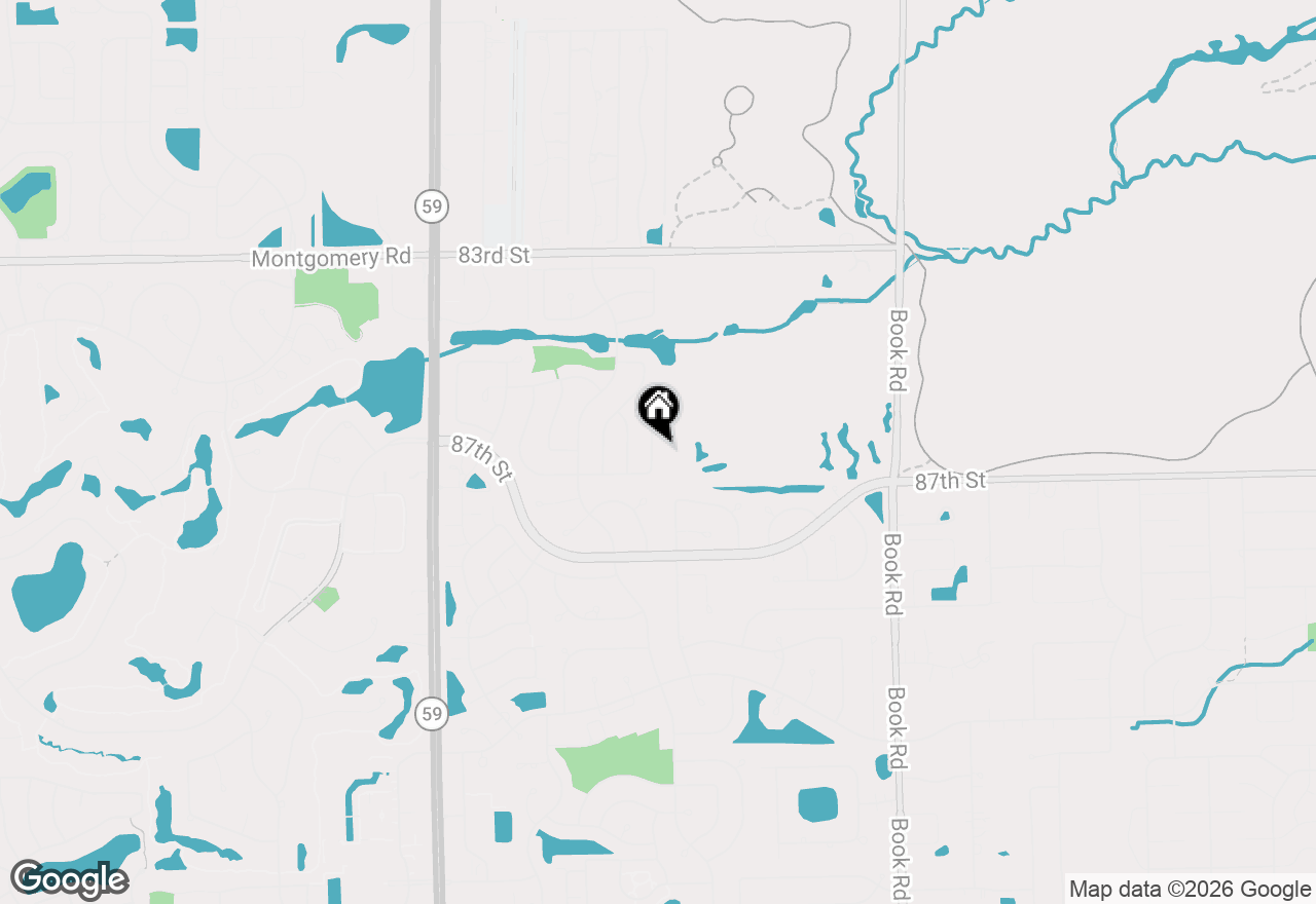 Map of 2552 Whitehall Lane, Naperville, IL 60564