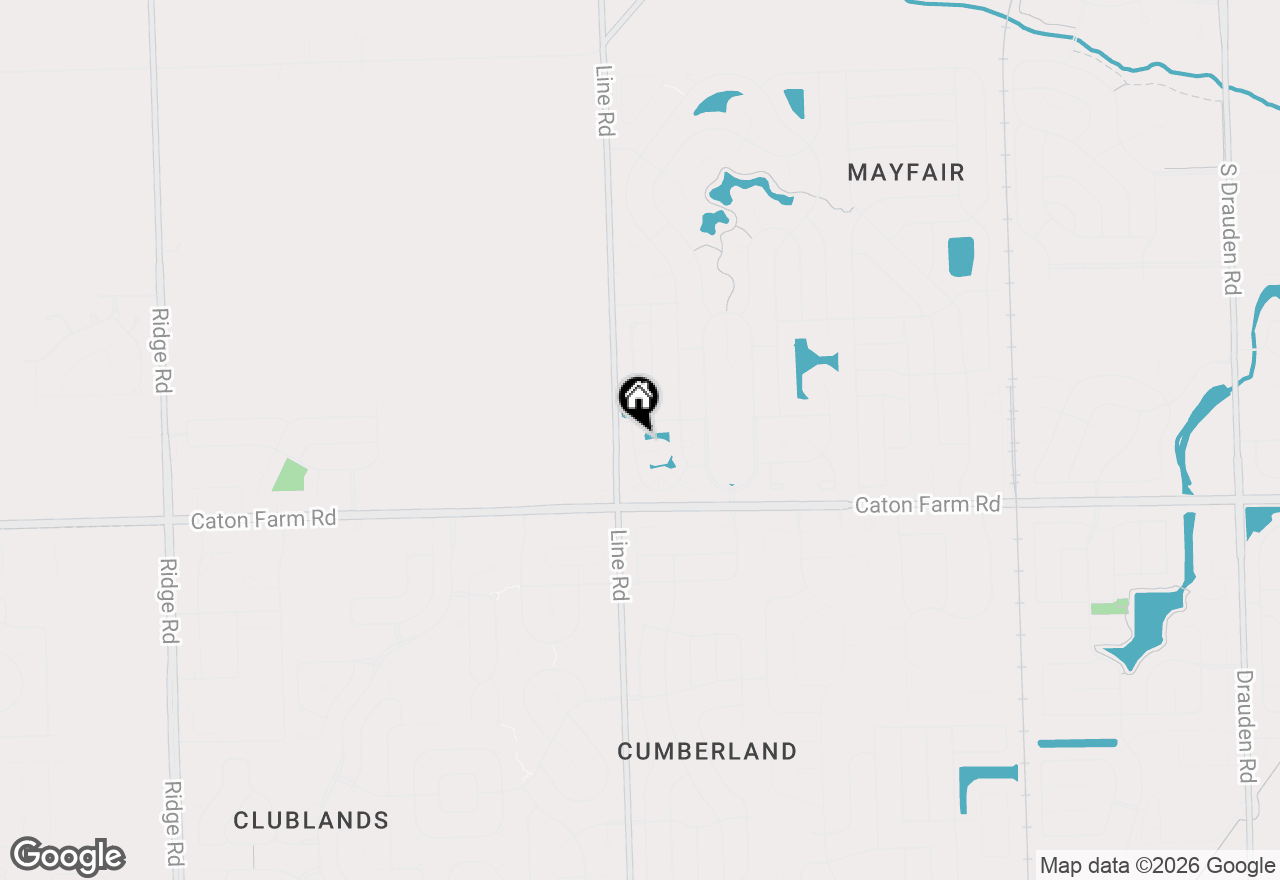 Map of 2502 Paradise Circle, Plainfield, IL 60586