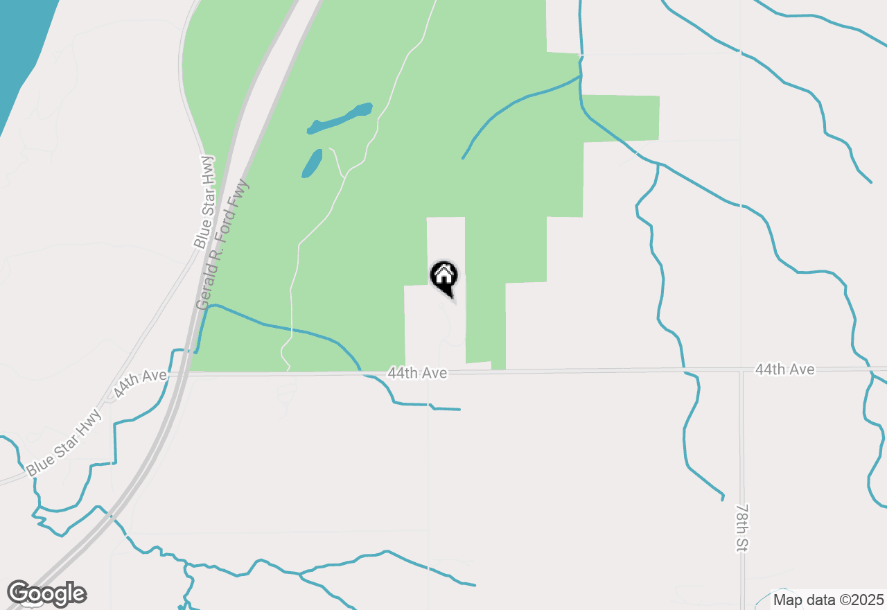 Map of 43055 Whispering Pines Path, Coloma, MI 49038