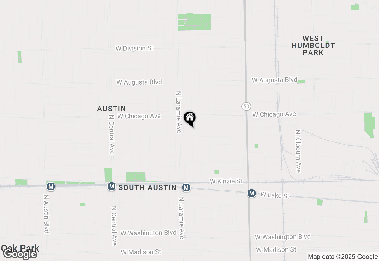 Map of 709 N Leamington Avenue, Chicago, IL 60644