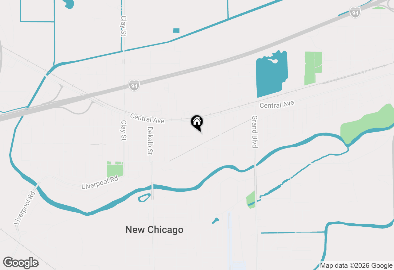 Map of 2745 Greene Street, Lake Station, IN 46405