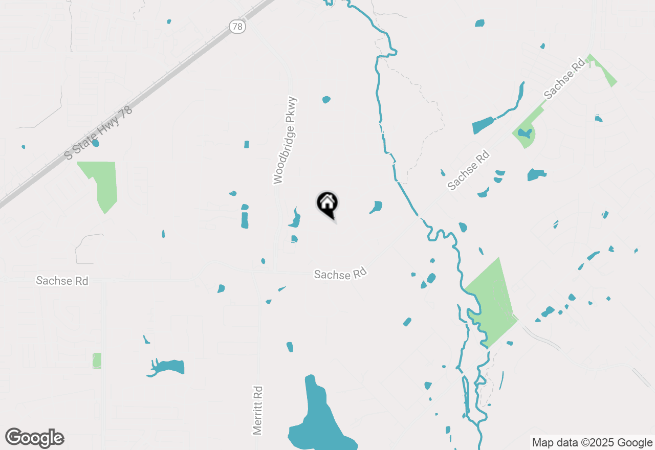 Map of 6106 Crestridge Lane, Sachse, TX 75048