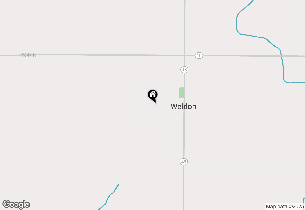 Map of 490 Maple Street, Weldon, IL 61882