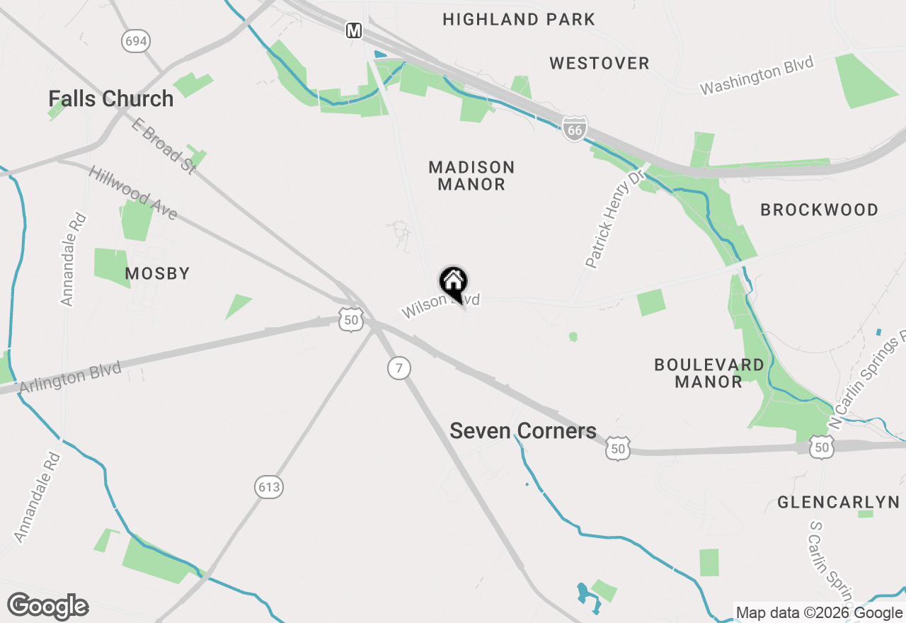 Map of 2901 Willston Place #202, Falls Church, VA 22044
