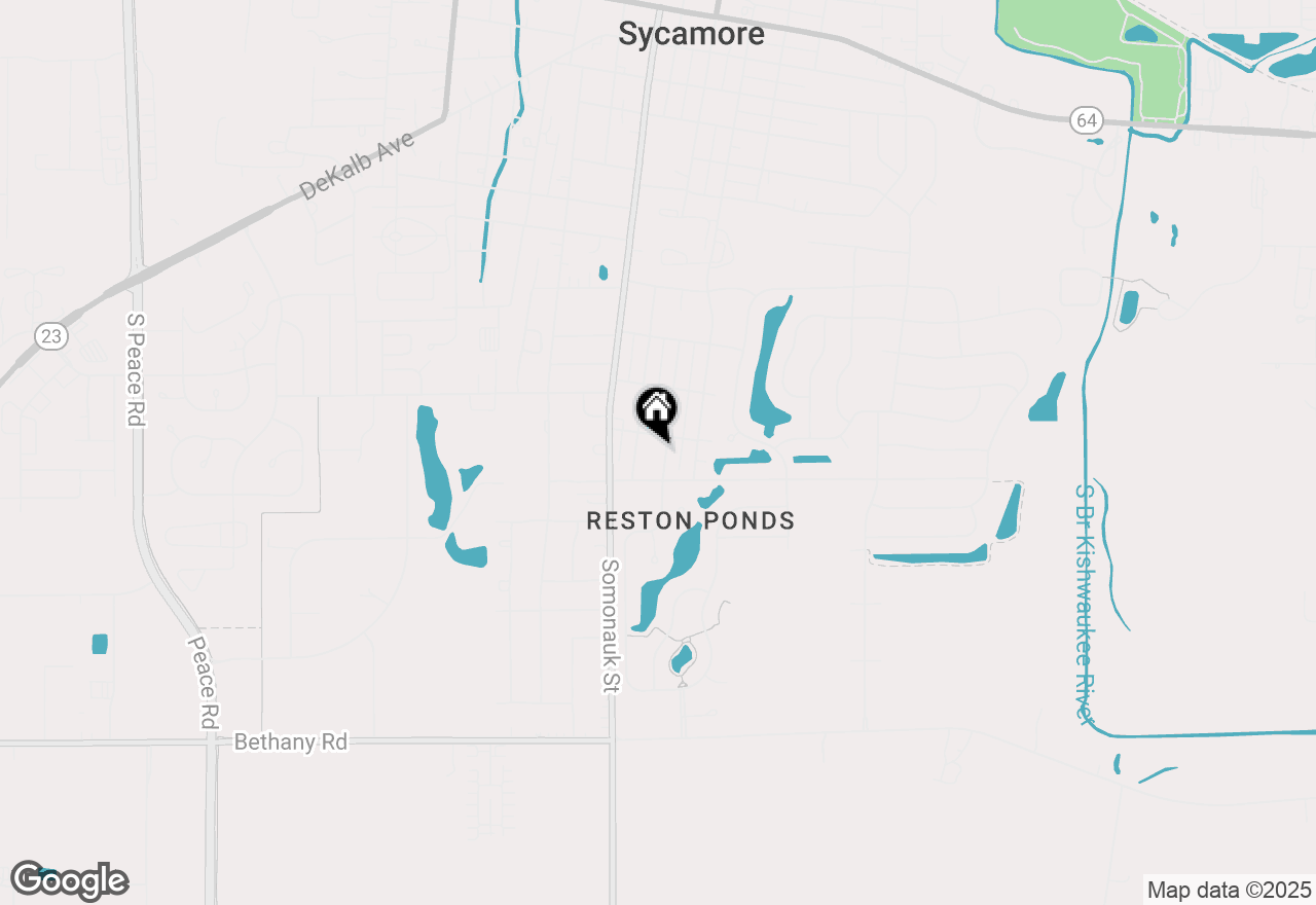 Map of 1217 Wild Street, Sycamore, IL 60178