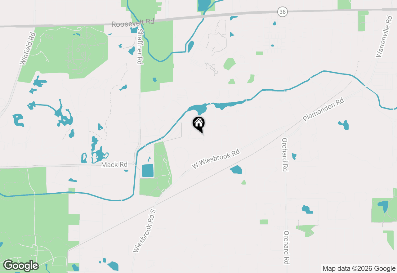 Map of 2105 Timber Lane, Wheaton, IL 60189