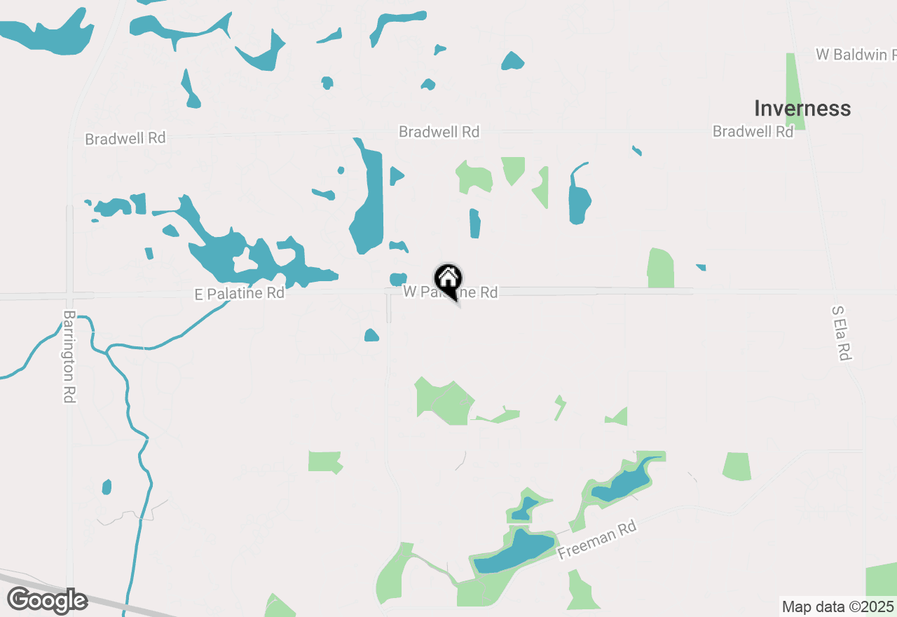 Map of 4795 Amber Circle, Hoffman Estates, IL 60192