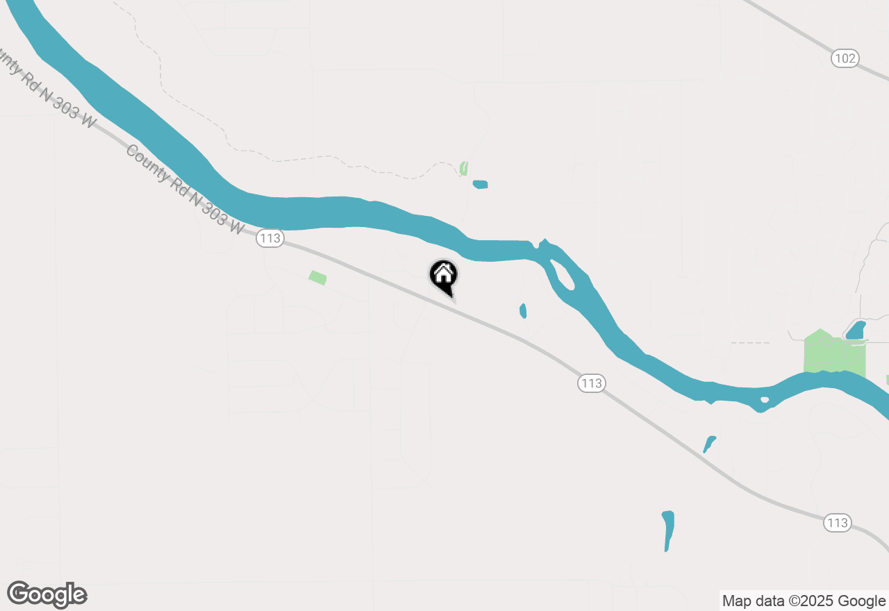 Map of 2633 W State Route 113, Kankakee, IL 60901