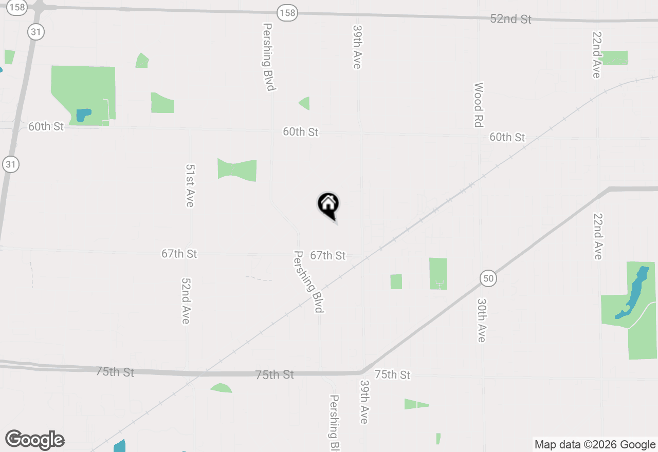 Map of 6511 43rd Ave, Kenosha, WI 53142