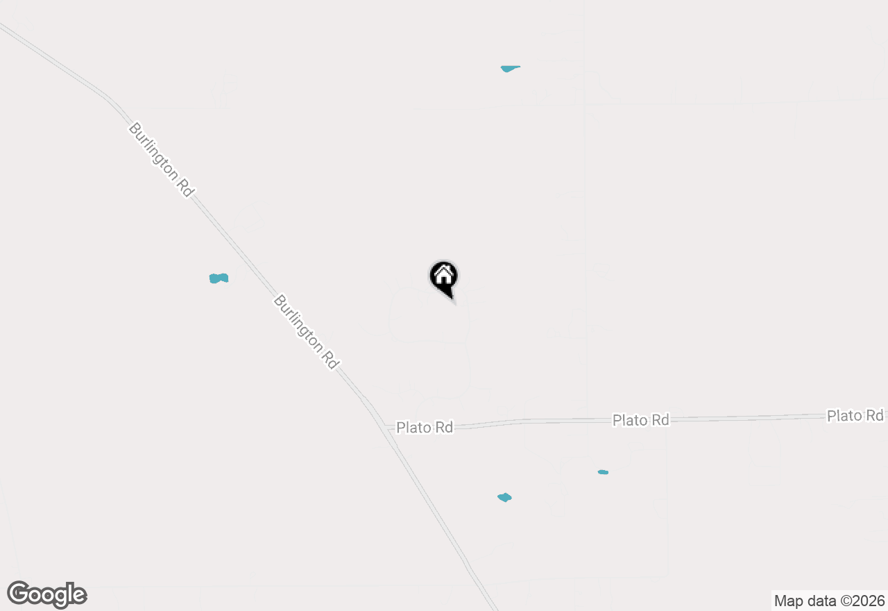 Map of 45W169 Hillview Lane, Hampshire, IL 60140