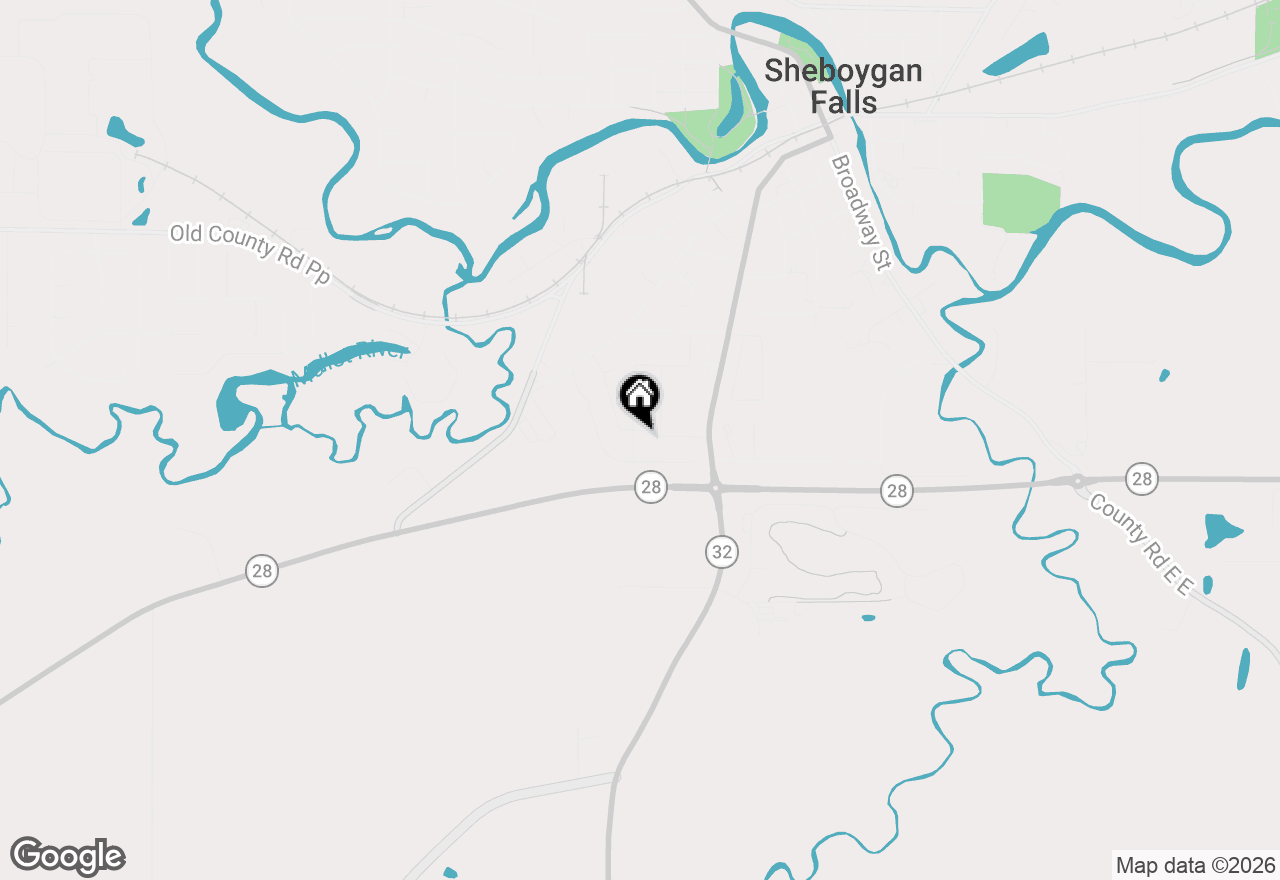 Map of 716 David Ave, Sheboygan Falls, WI 53085