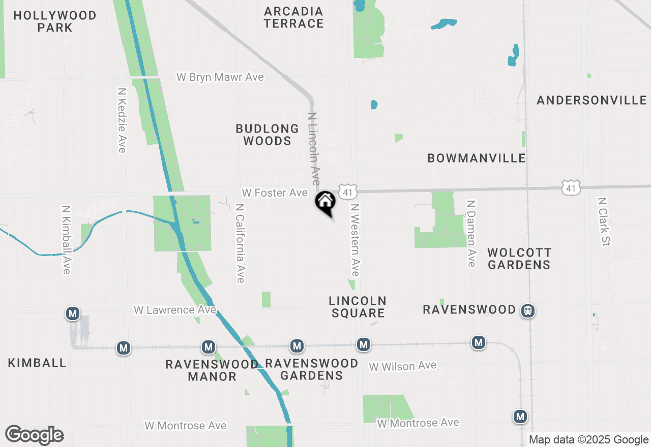 Map of 5077 N Lincoln Avenue, Chicago, IL 60625