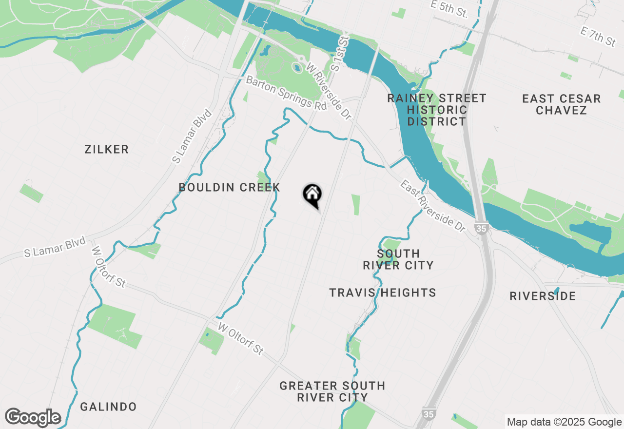 Map of 1401 Eva St #406, Austin, TX 78704