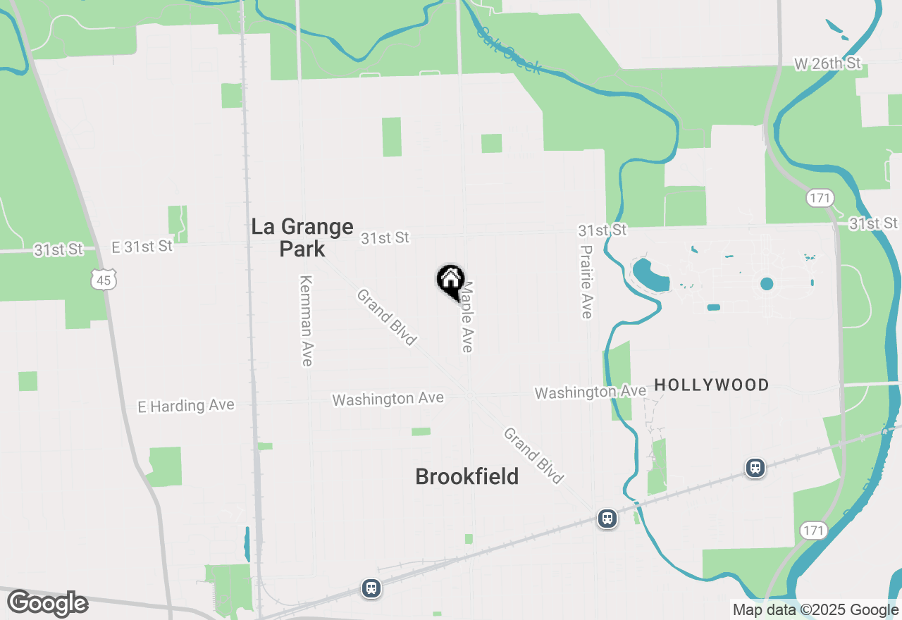 Map of 3243 Arthur Avenue, Brookfield, IL 60513