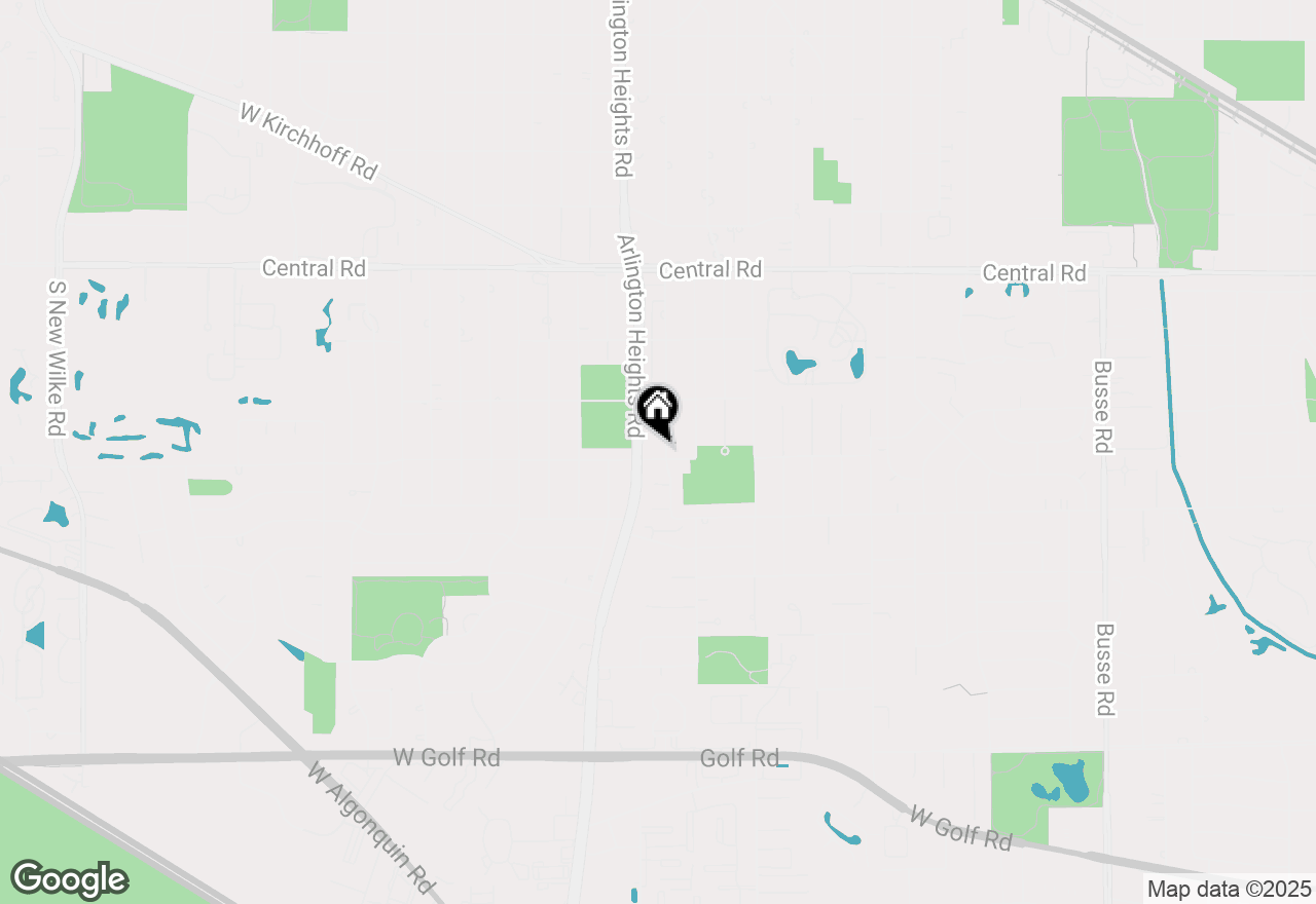 Map of 210 E White Oak Street, Arlington Heights, IL 60005