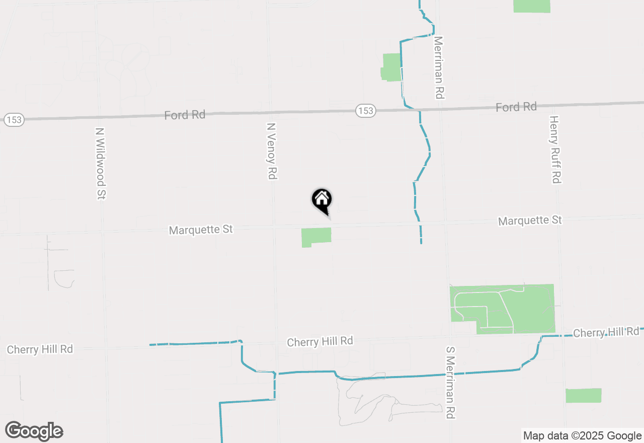 Map of 32444 Marquette Street, Garden City, MI 48135