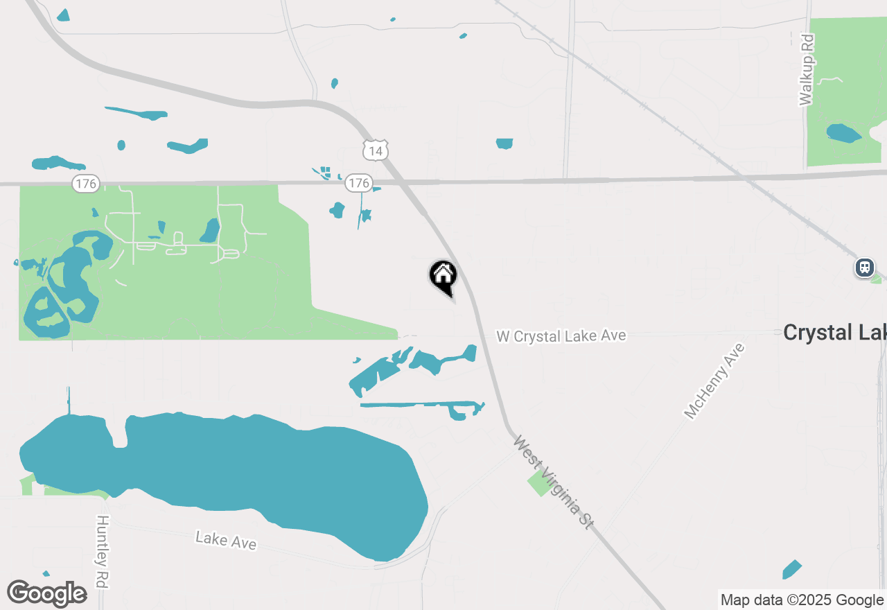 Map of 600 Green Oaks Drive, Crystal Lake, IL 60014