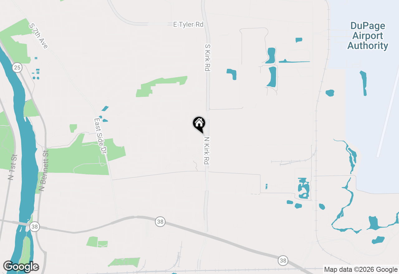 Map of (Address confidential), Geneva, Illinois 60134
