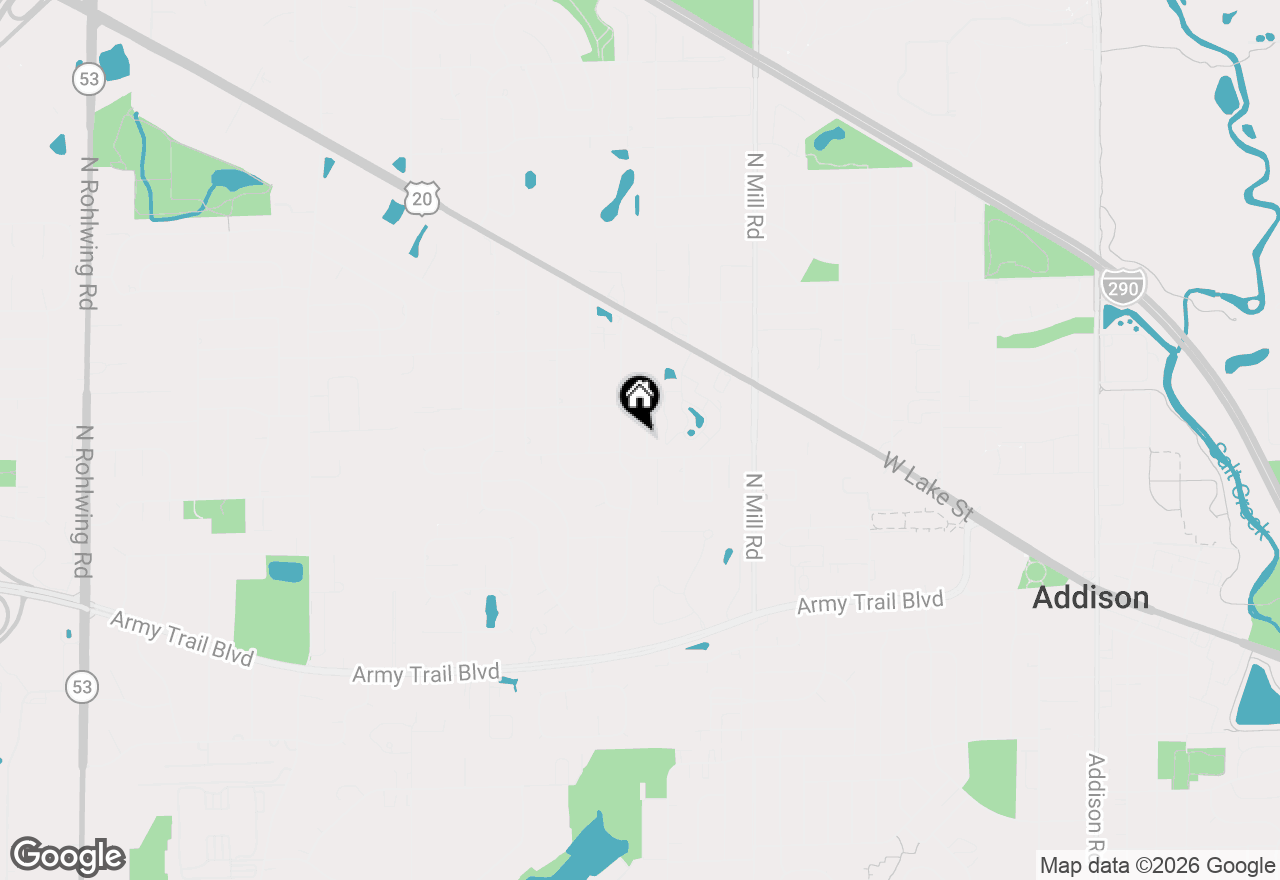 Map of 520 N Veterans Parkway, Addison, IL 60101