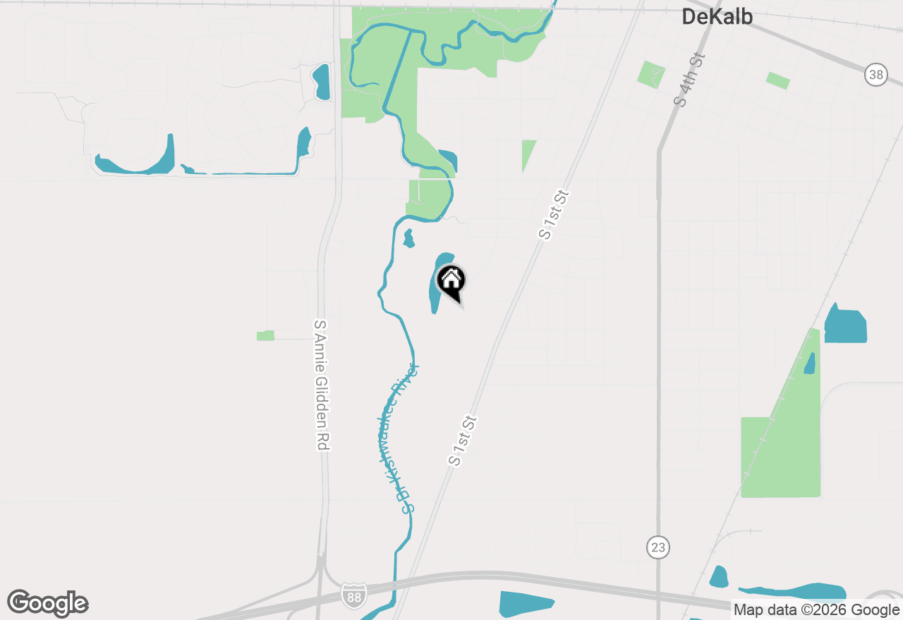 Map of 220 Swanson Road, Sycamore, IL 60178