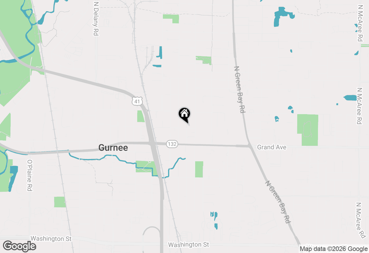 Map of 3668 N Grandview Avenue, Gurnee, IL 60031