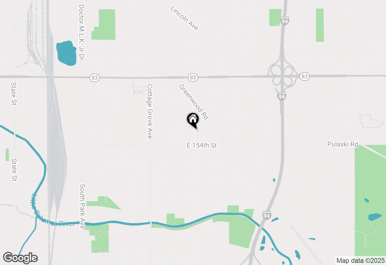 Map of 15324 Dobson Avenue, South Holland, IL 60473