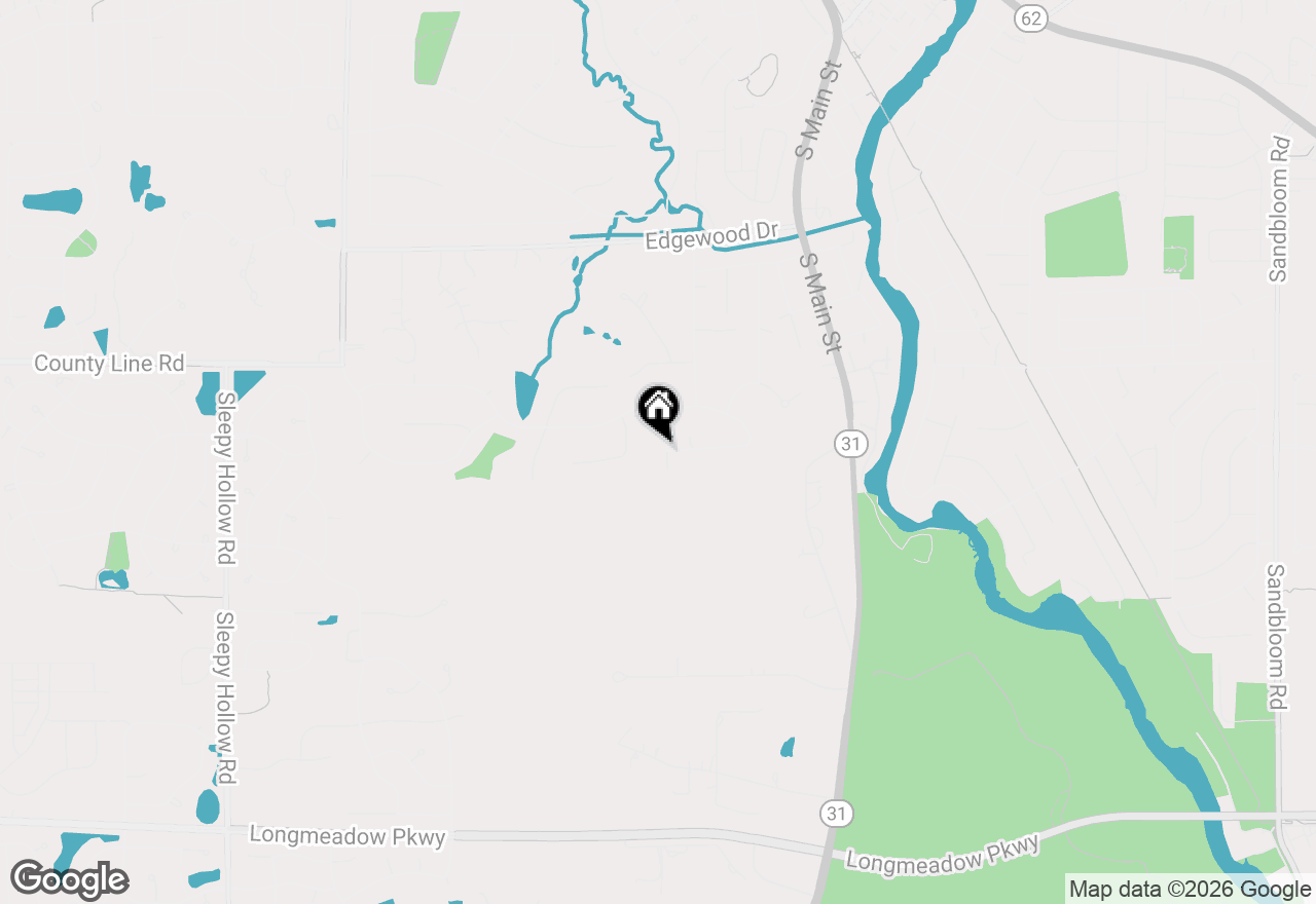 Map of 308 Rustic Lane, Algonquin, IL 60102