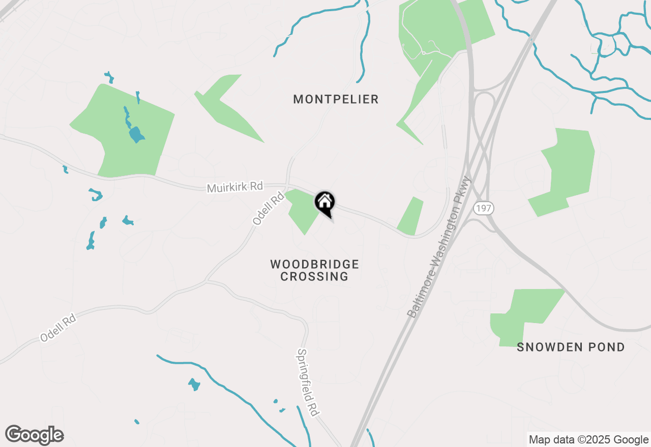 Map of 11909 Orvis Way, Laurel, MD 20708